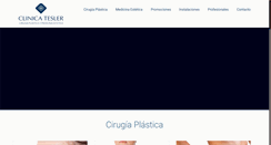 Desktop Screenshot of clinicatesler.com
